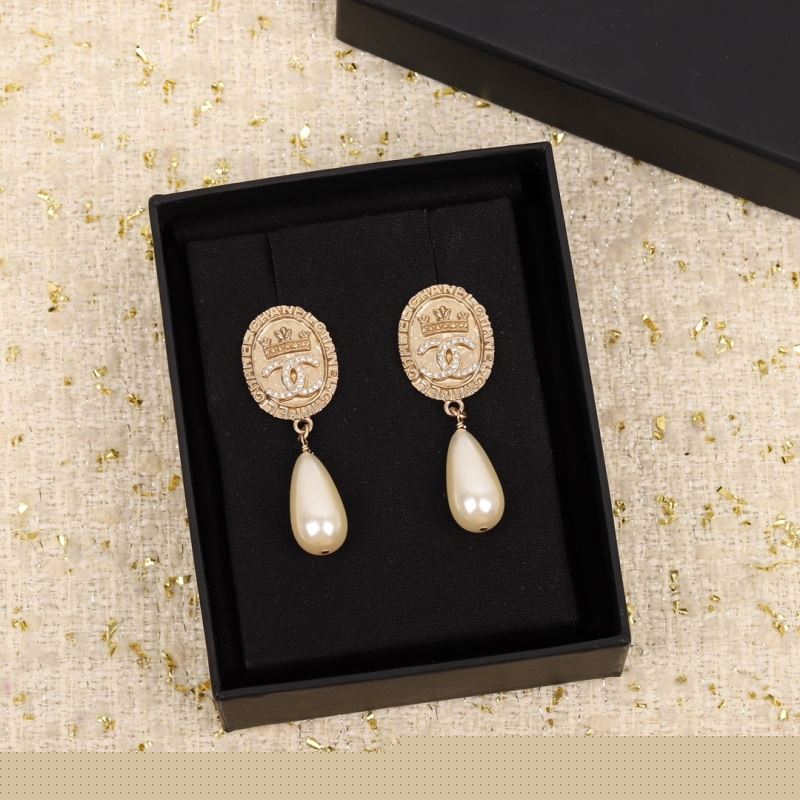 Ch*el earrings